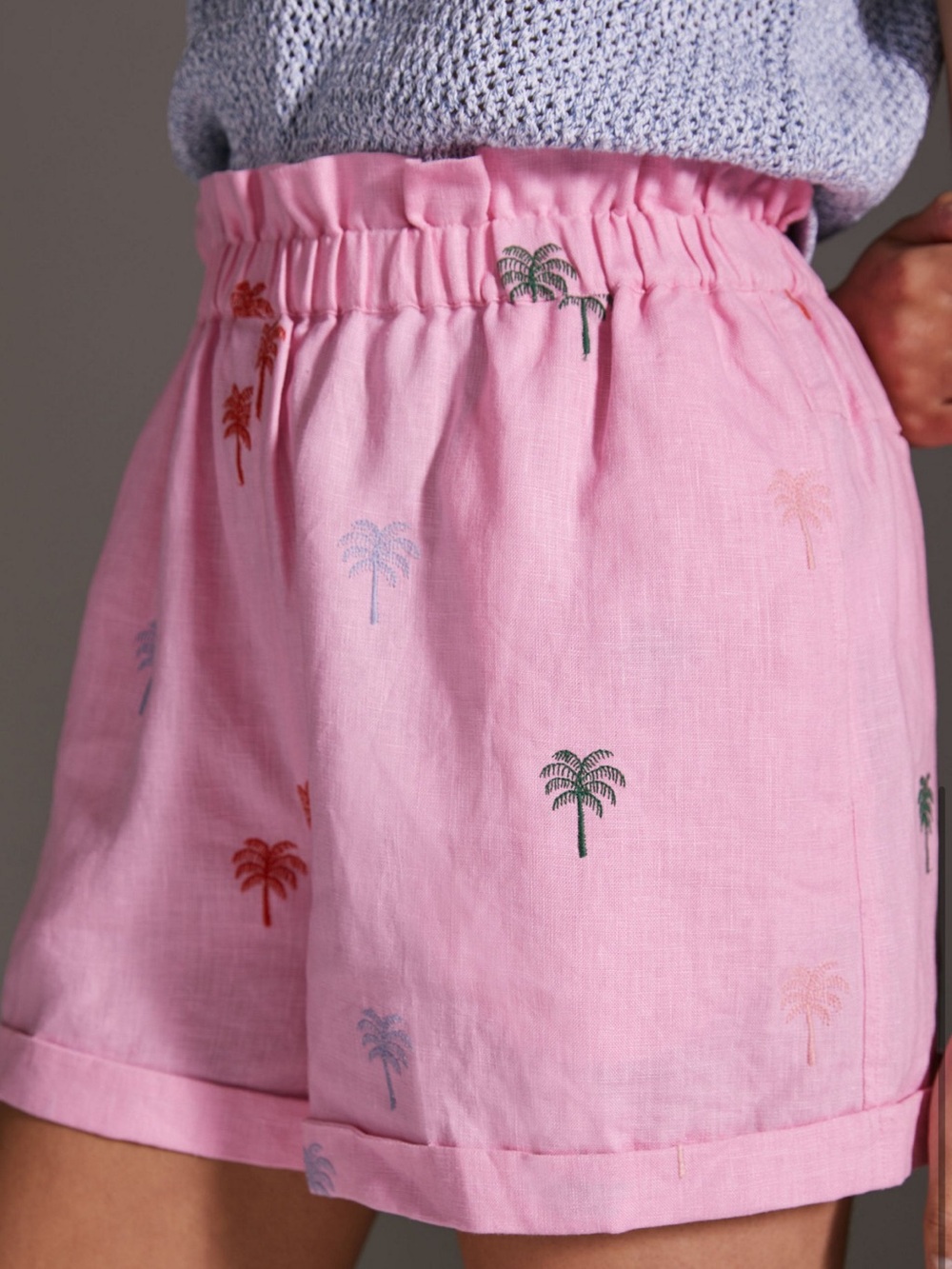 Farm rio x Anthropologie paper bag shorts size xs - Picture 4 of 4